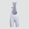 white cycling bib shorts